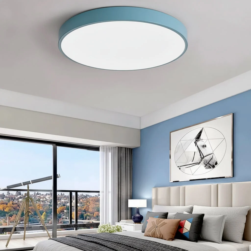 Flush Mount Ceiling Light LED Ceiling Lamp Modern Round - Image 2